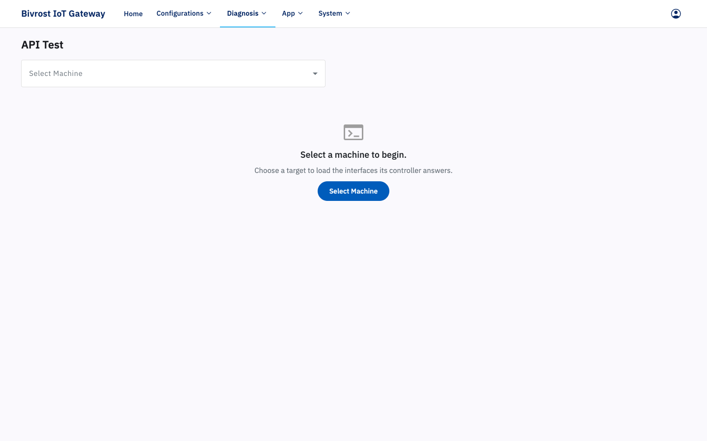 API Test page
