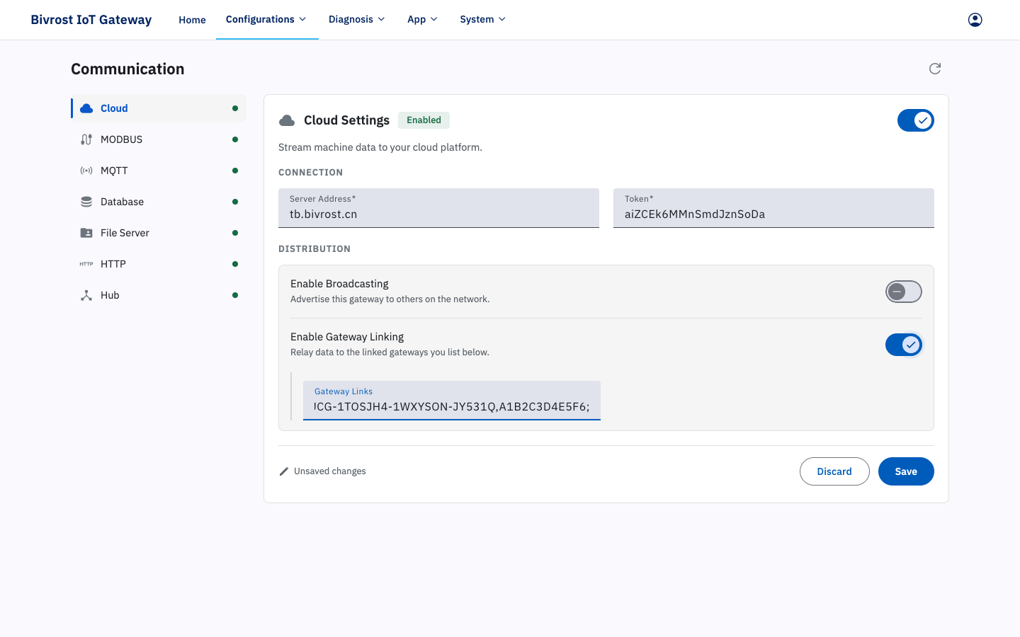 Enable Gateway Linking