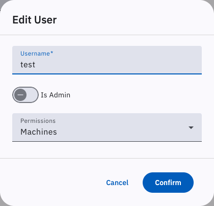 Edit User